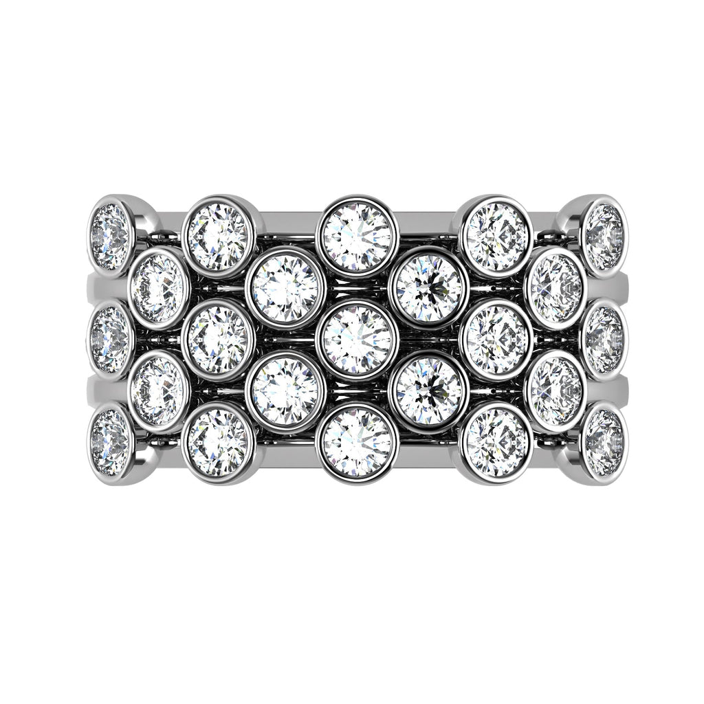 The Mingled Rounds - 18K / Platinum