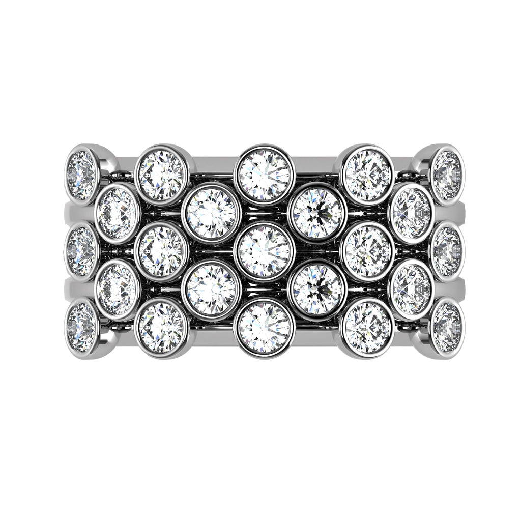 The Mingled Rounds - 18K / Platinum
