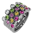 The Mingled Rounds - 18K / Platinum