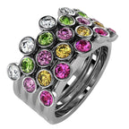 The Mingled Rounds - 18K / Platinum