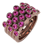 The Mingled Rounds - 18K / Platinum