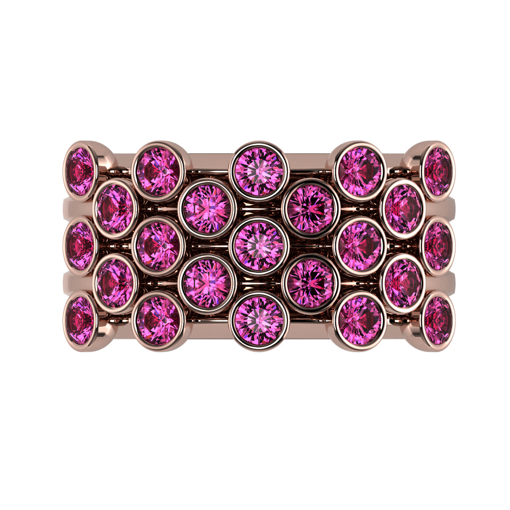 The Mingled Rounds - 18K / Platinum