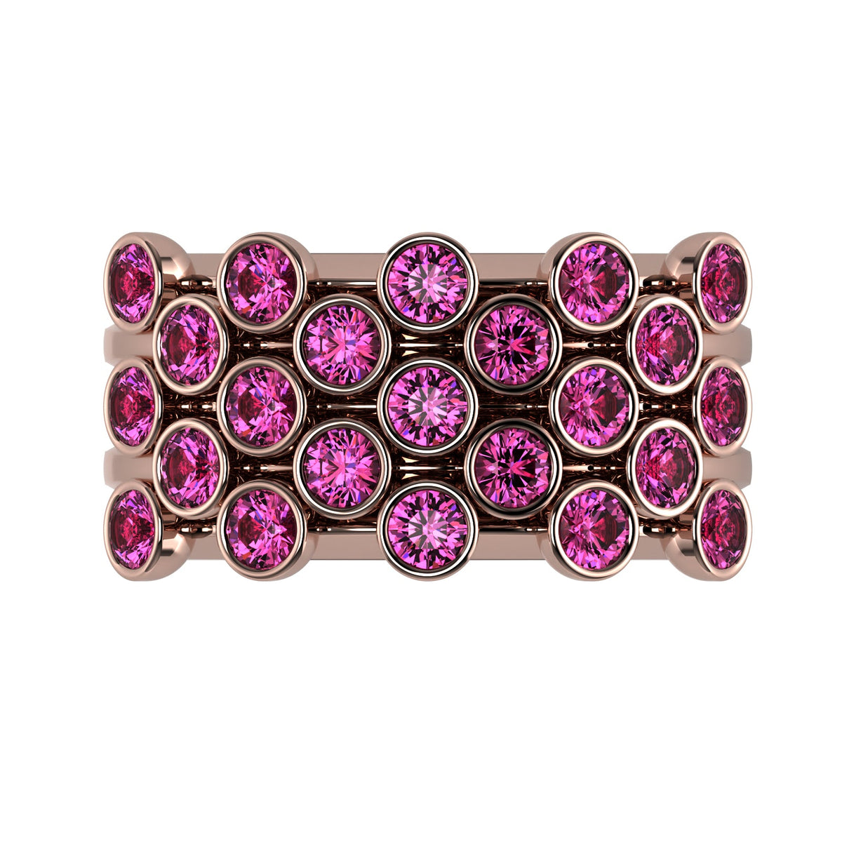 The Mingled Rounds - 18K / Platinum