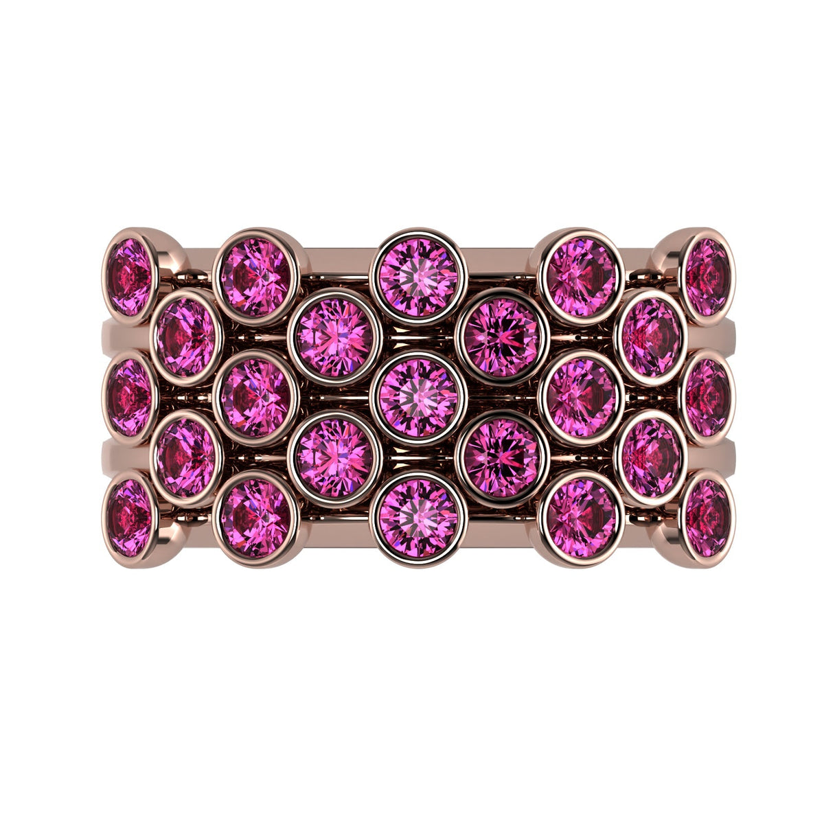 The Mingled Rounds - 18K / Platinum