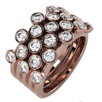 The Mingled Rounds - 18K / Platinum