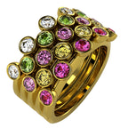 The Mingled Rounds - 18K / Platinum