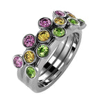 The Mingled Rounds - 18K / Platinum