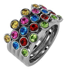 The Mingled Rounds - 18K / Platinum