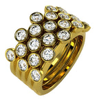 The Mingled Rounds - 18K / Platinum