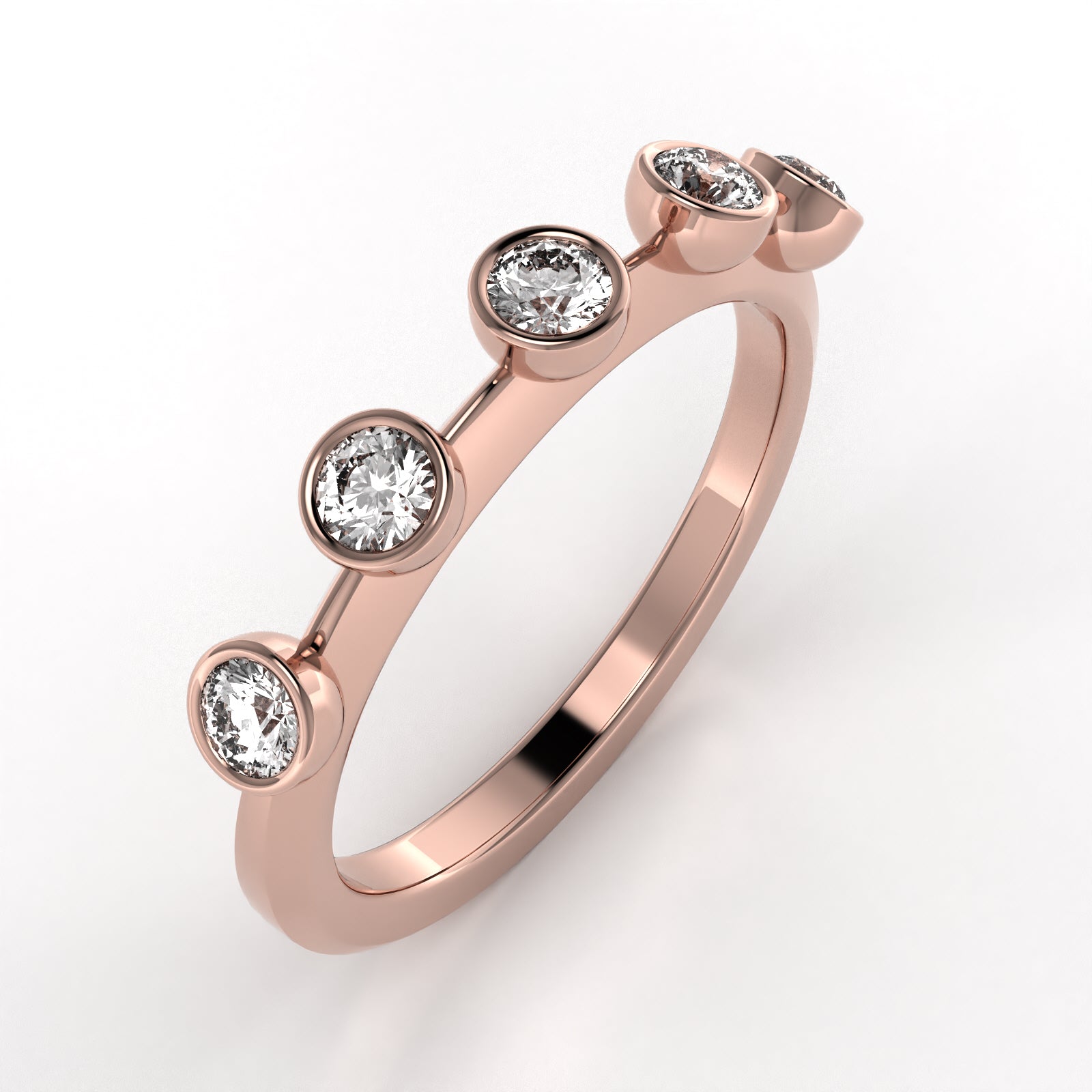 The Mingled Rounds - 18K / Platinum