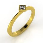 The Mingled Princesses - Single Stone - 18K / Platinum