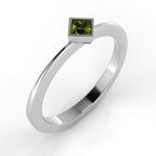 The Mingled Princesses - Single Stone - 18K / Platinum