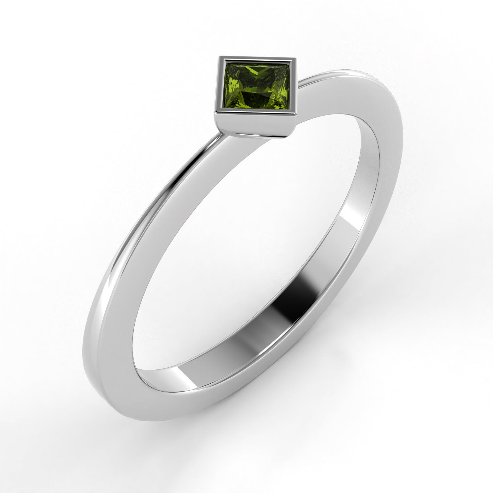 The Mingled Princesses - Single Stone - 18K / Platinum