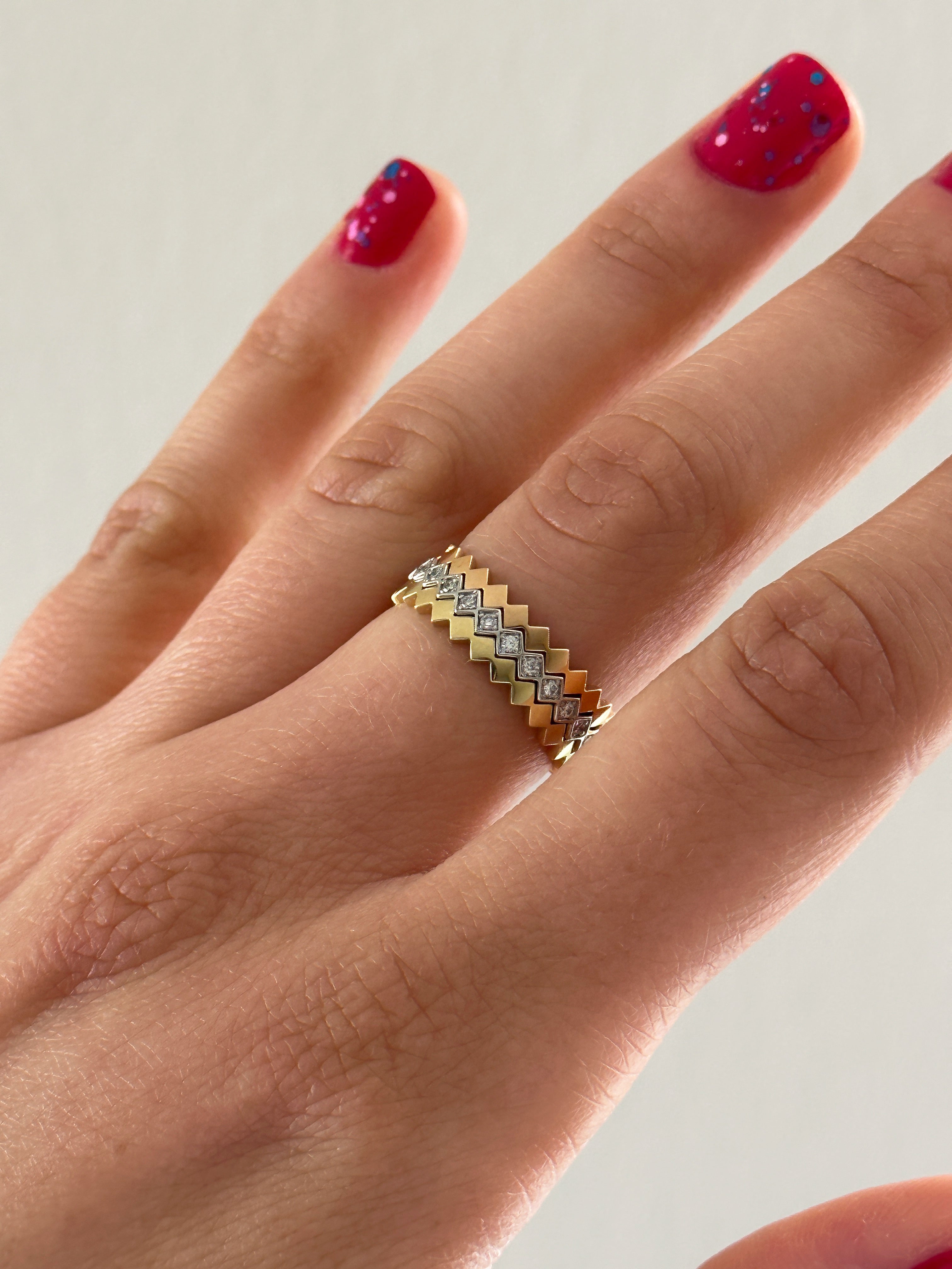 Stackable Quad Rings - Triad