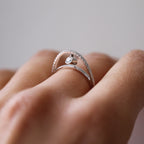 Dangling Gemstones Ring