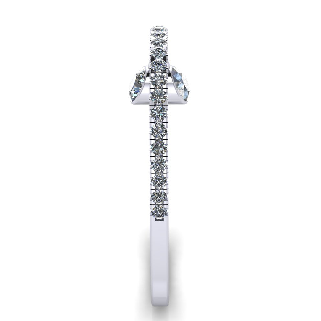 Dangling Gemstones Ring