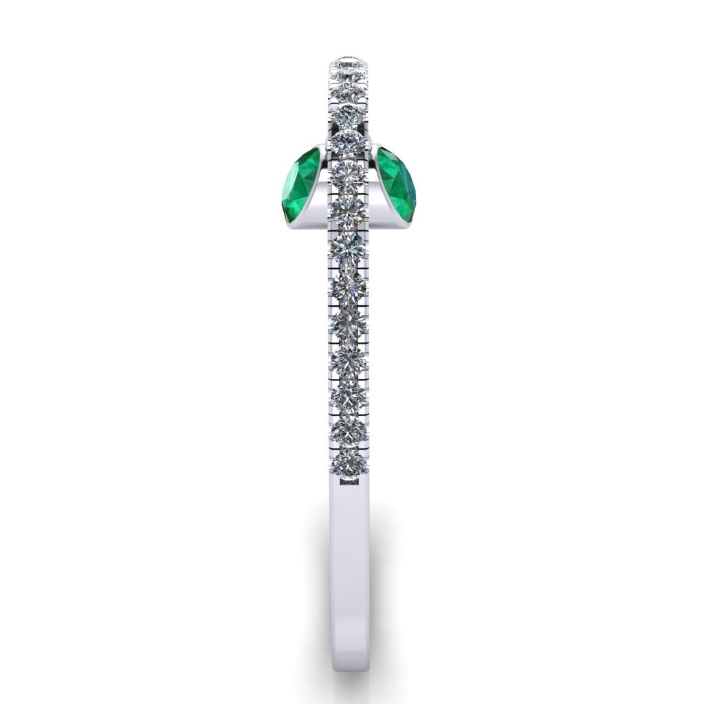 Dangling Gemstones Ring