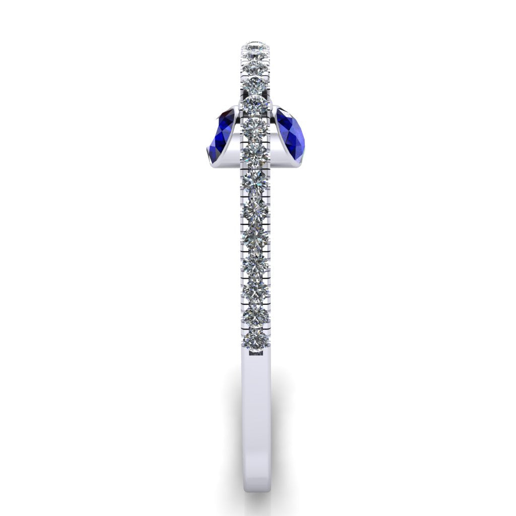 Dangling Gemstones Ring