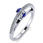 Dangling Gemstones Ring
