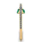Dangling Gemstones Ring