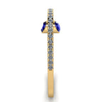 Dangling Gemstones Ring