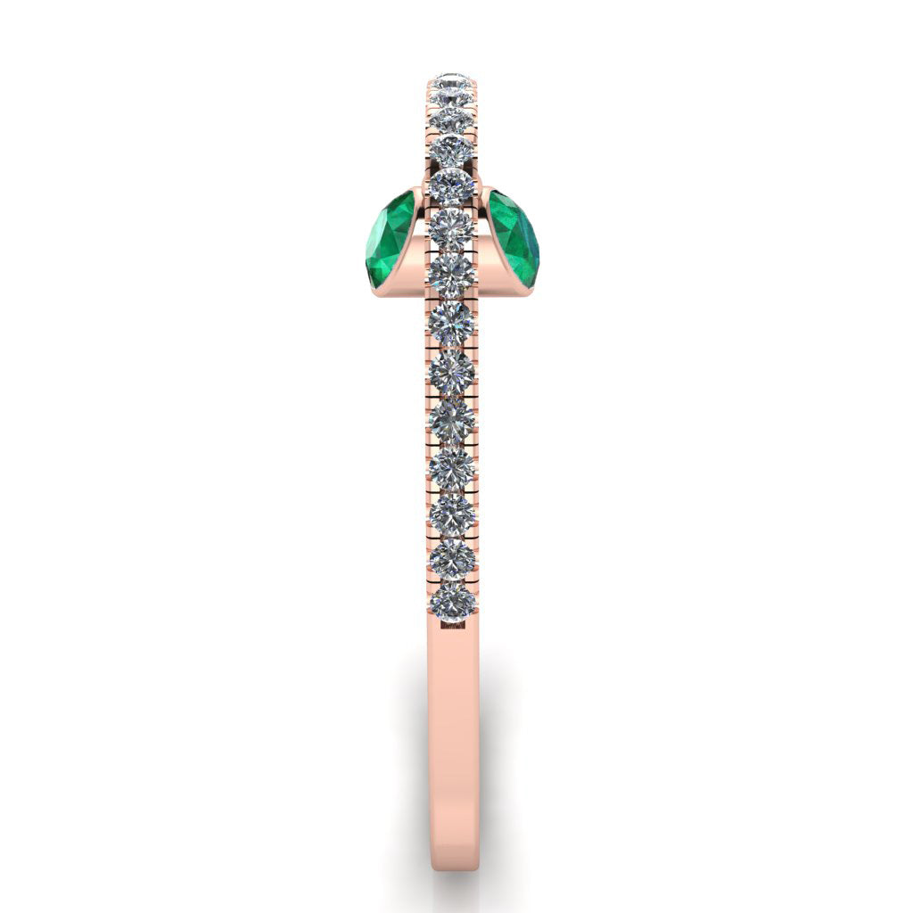 Dangling Gemstones Ring