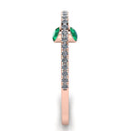 Dangling Gemstones Ring