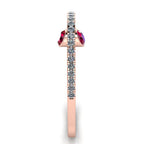 Dangling Gemstones Ring