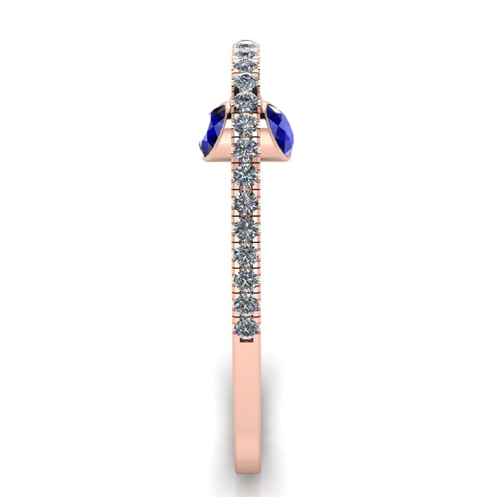 Dangling Gemstones Ring