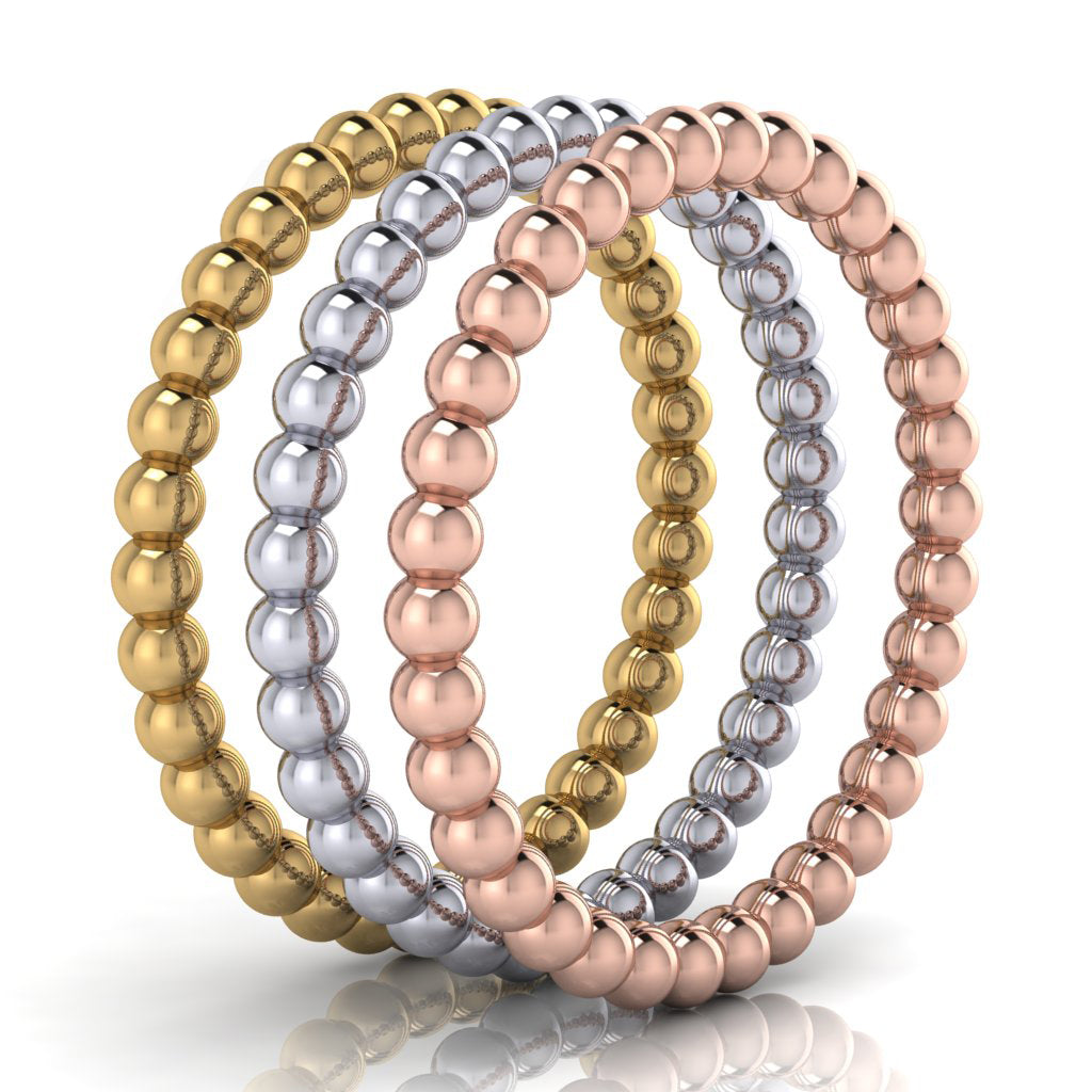 Stackable Orb Rings - Triad