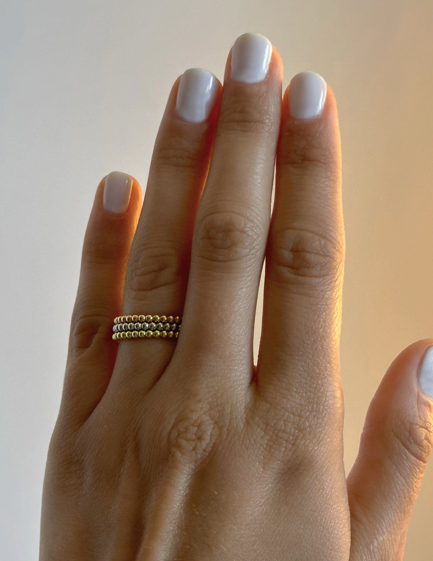 Stackable Orb Rings - Triad